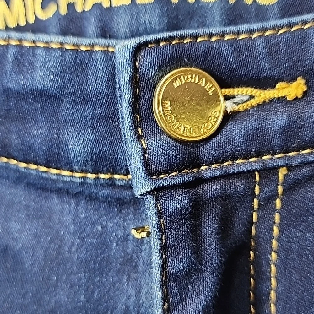MICHAEL‎ KORS Women's Selma FLARE Leg stretch Jeans Blue Size 6